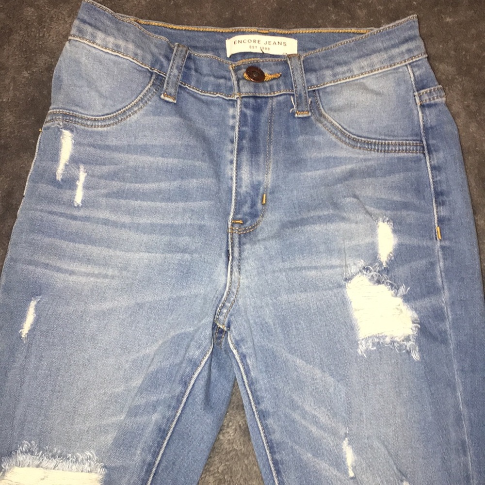 Skinny jeans😍light blue✨